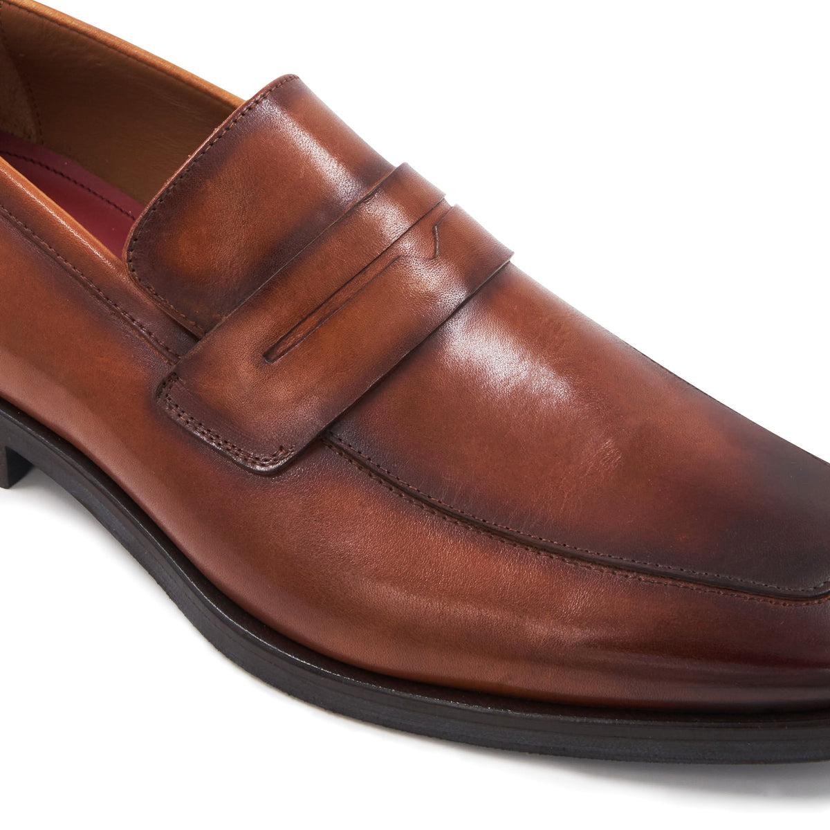 Raging Penny Cognac Burnished Men | Bruno Magli Trusted