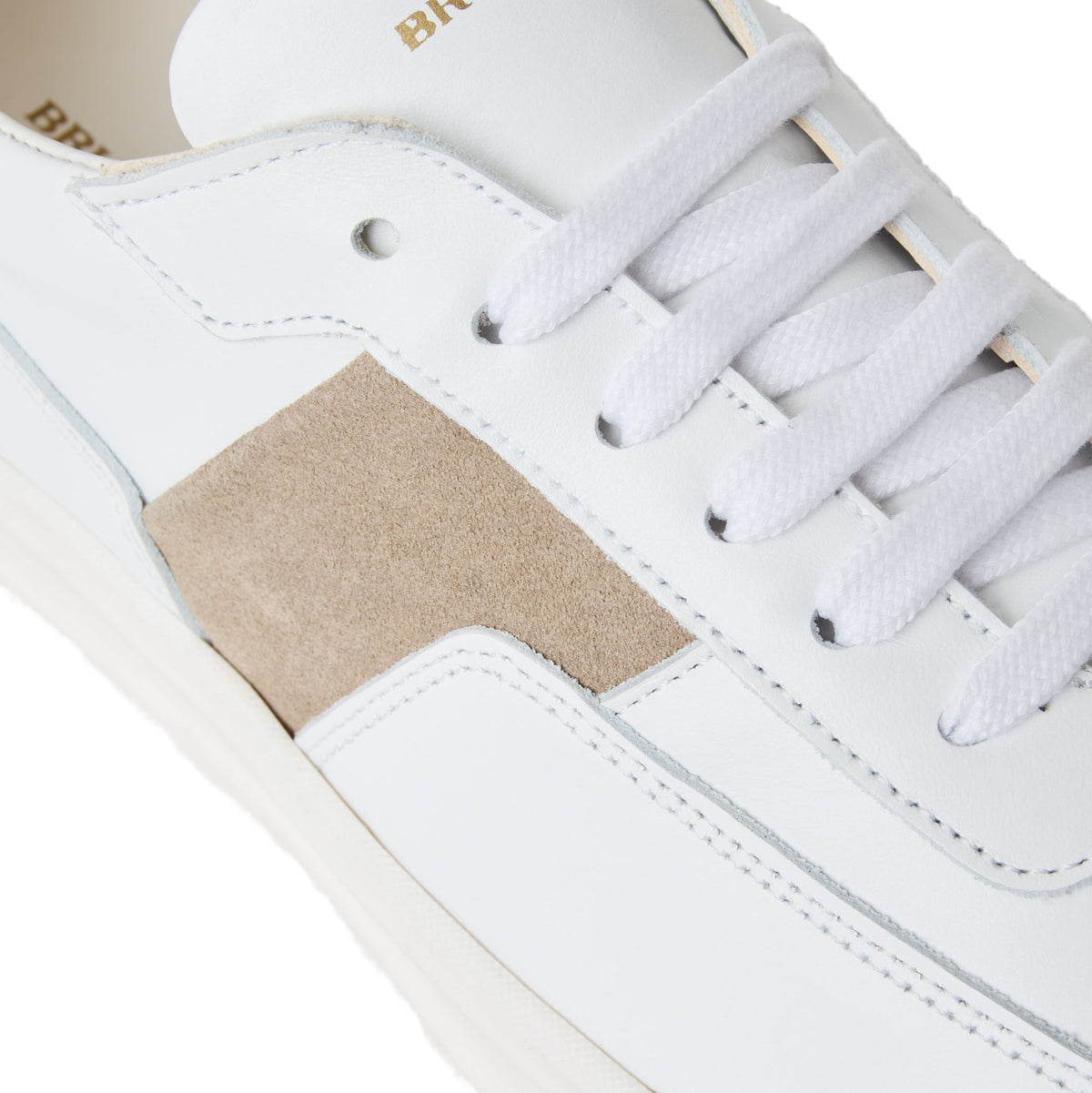 Ponza White/Beige Suede Men | Bruno Magli Trusted