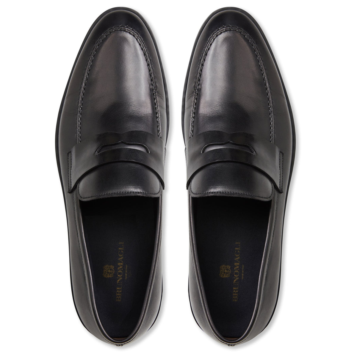 Prato Slip On -Black Men | Bruno Magli Great Value