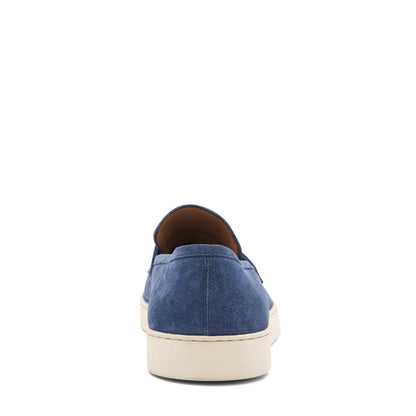 Prato Blue Suede Men | Bruno Magli Deals