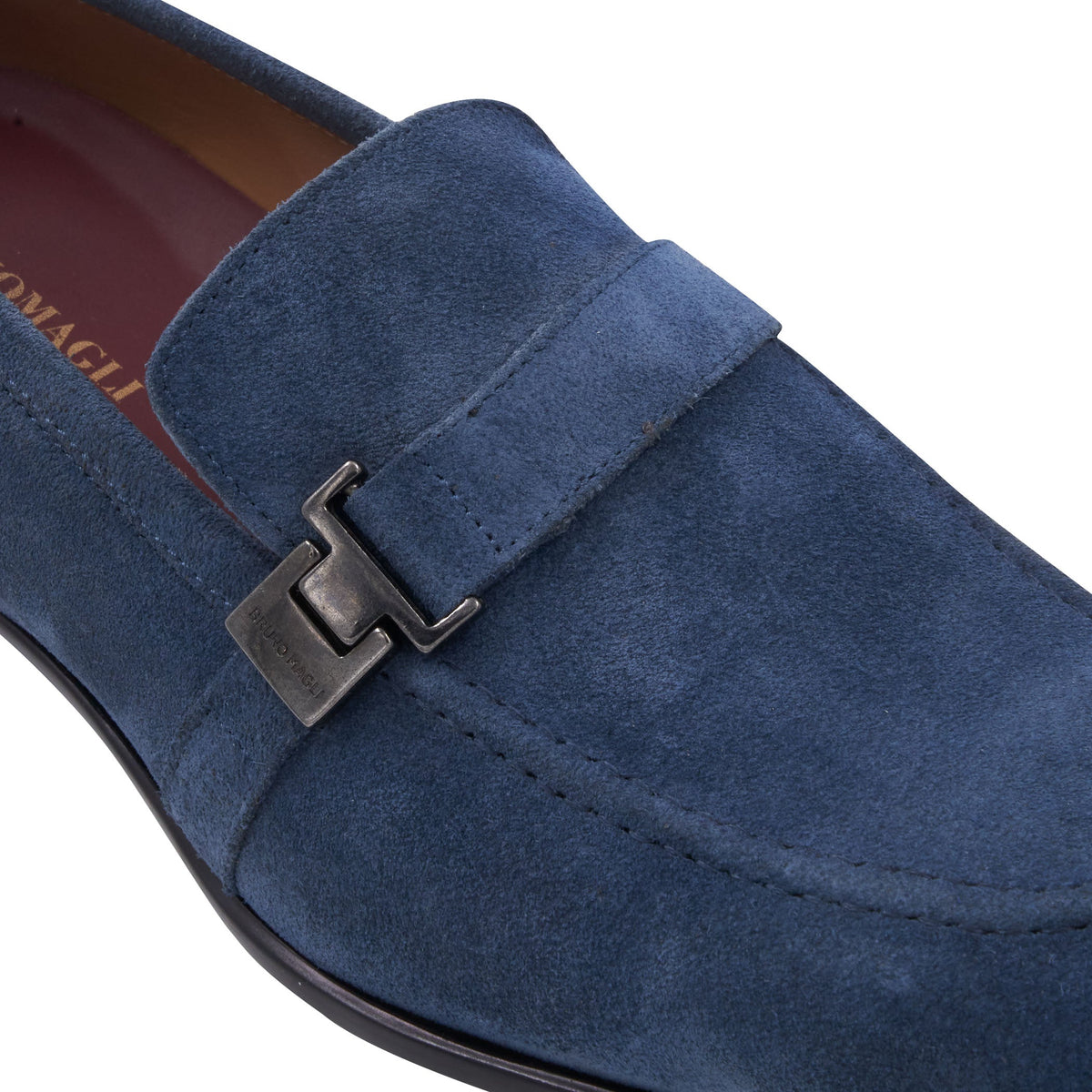 Arlo Light Blue Suede Men | Bruno Magli Smart Buy