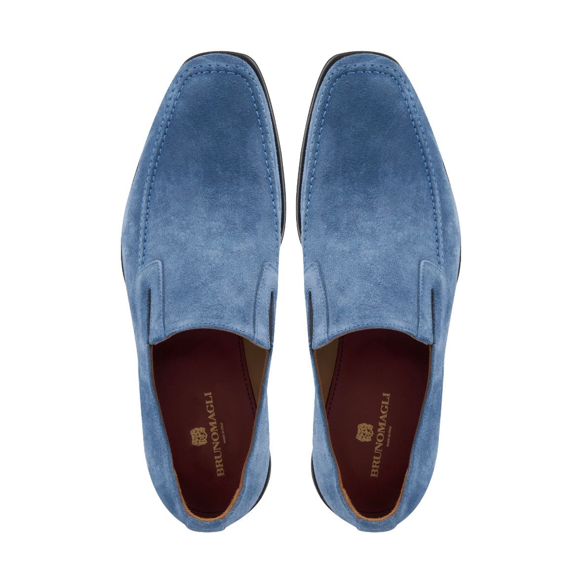 Raging Light Blue Suede Men | Bruno Magli Featured