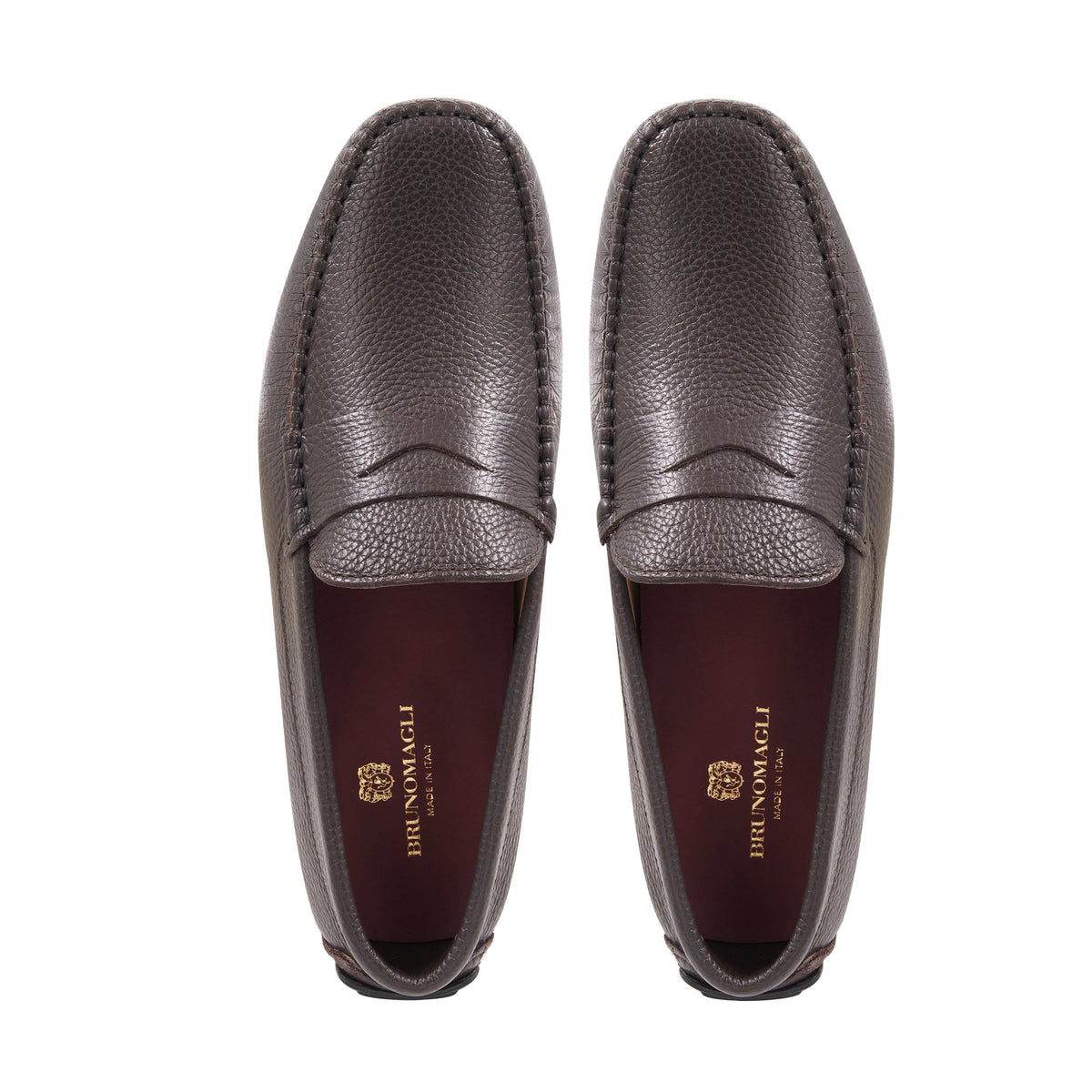 Taranto Brown Tumbled Men | Bruno Magli Sale