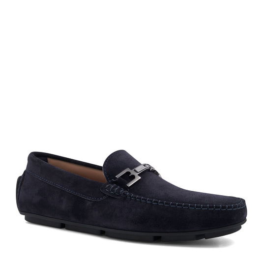 Taso Navy Suede Men | Bruno Magli Top Pick