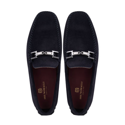 Taso Navy Suede Men | Bruno Magli Top Pick
