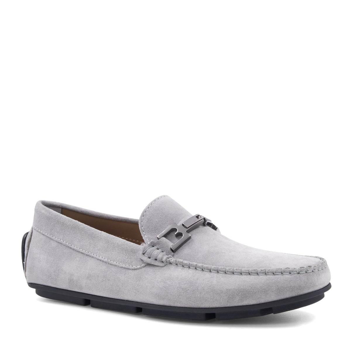 Taso Light Grey Suede Men | Bruno Magli Top Pick
