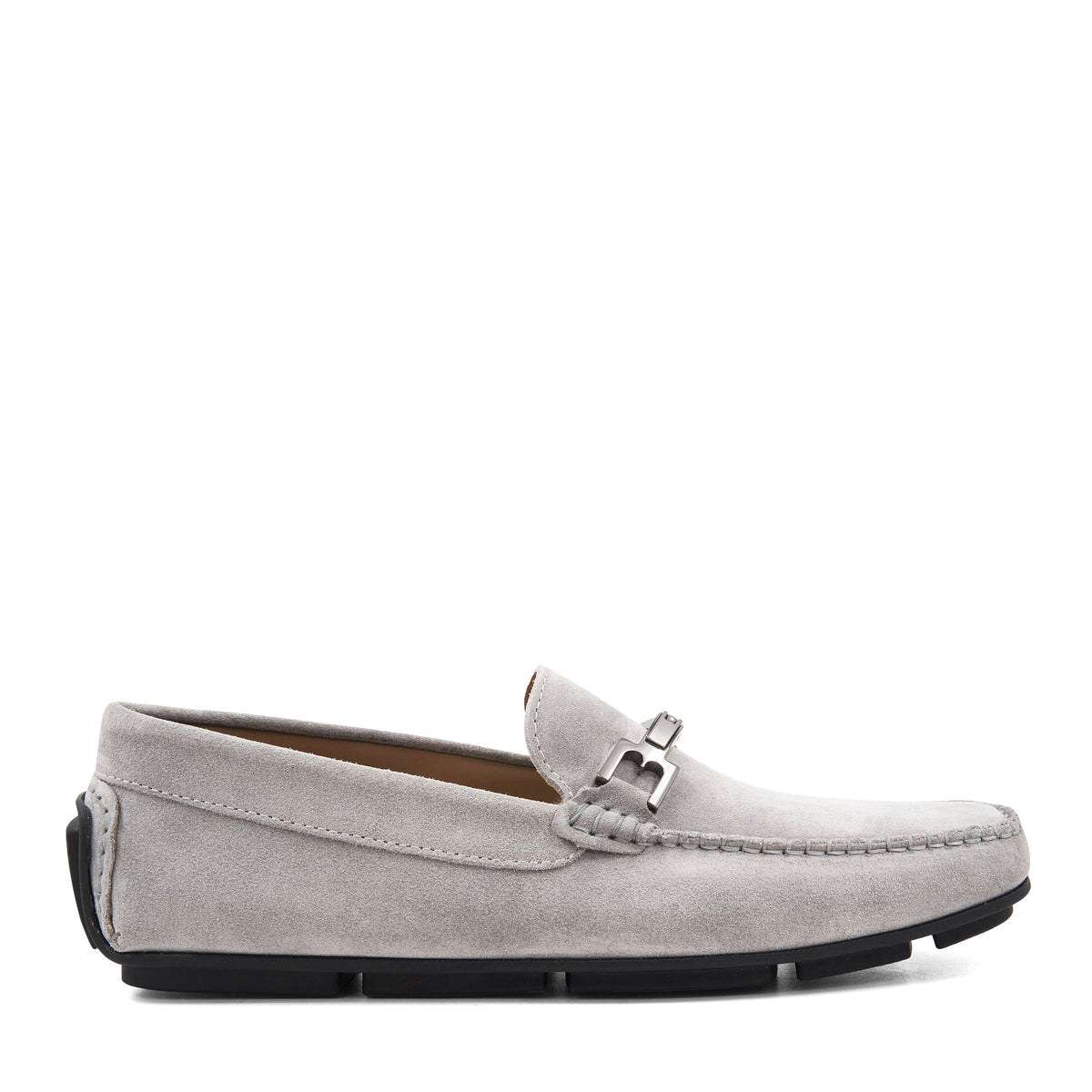 Taso Light Grey Suede Men | Bruno Magli Top Pick