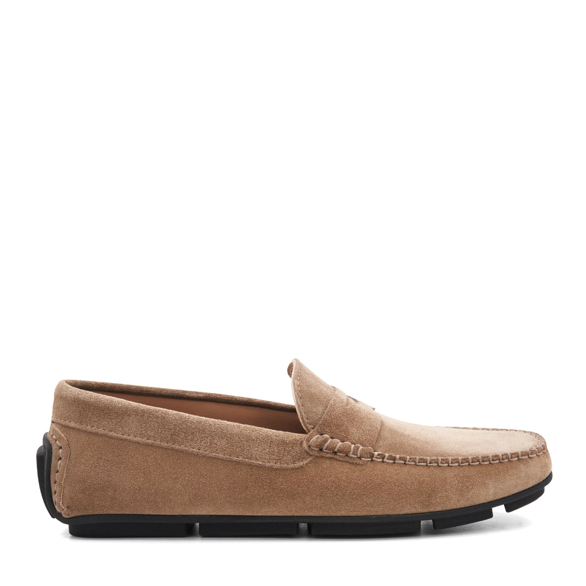 Taranto Taupe Suede Men | Bruno Magli Popular