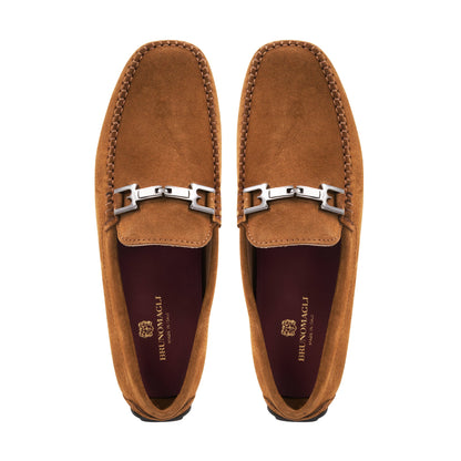 Taso Cognac Suede Men | Bruno Magli Smart Buy