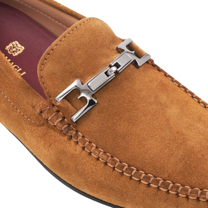 Taso Cognac Suede Men | Bruno Magli Smart Buy
