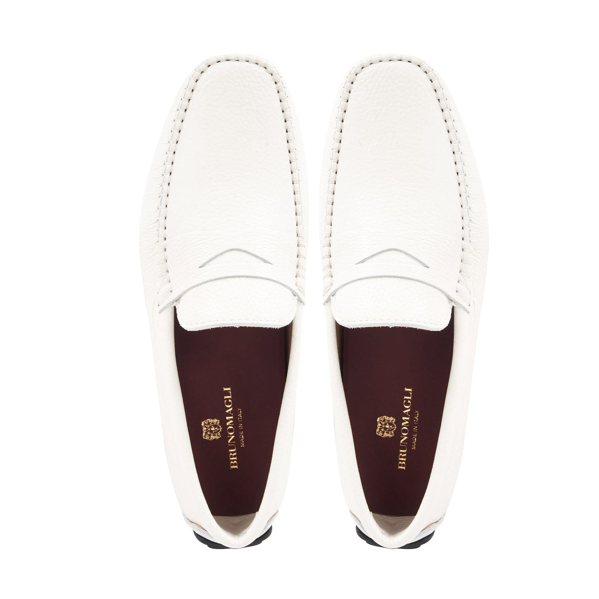 Taranto Off White Pebbled Men | Bruno Magli Customer Favorite