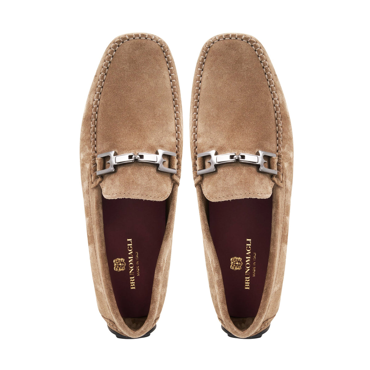Taso Taupe Suede Men | Bruno Magli Best Price