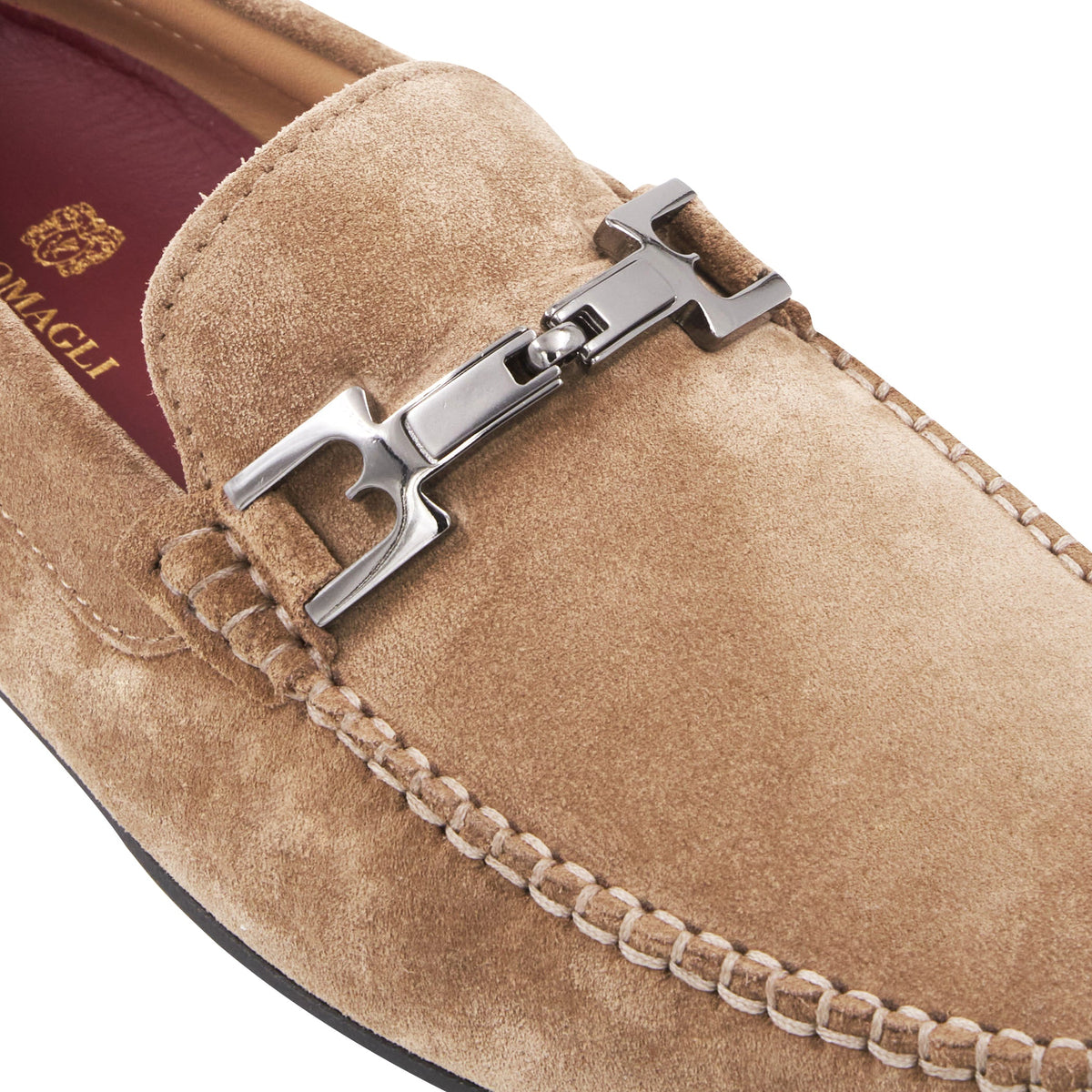 Taso Taupe Suede Men | Bruno Magli Best Price