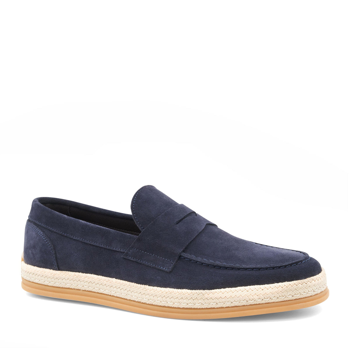 Mens Alfama Navy Suede Men | Bruno Magli Featured