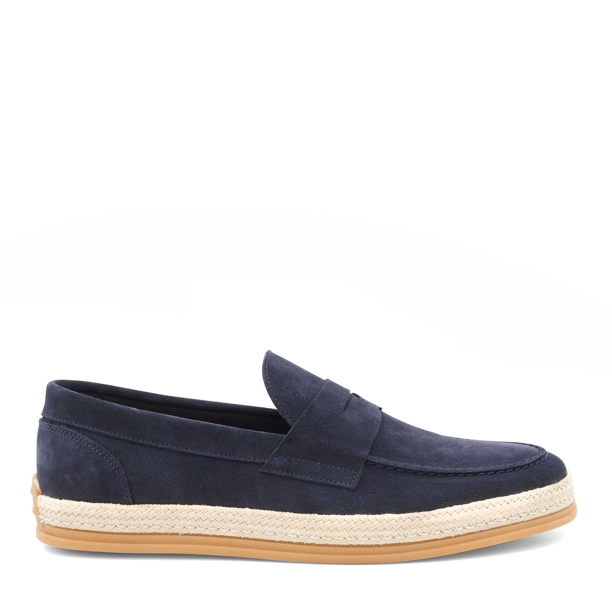 Mens Alfama Navy Suede Men | Bruno Magli Featured