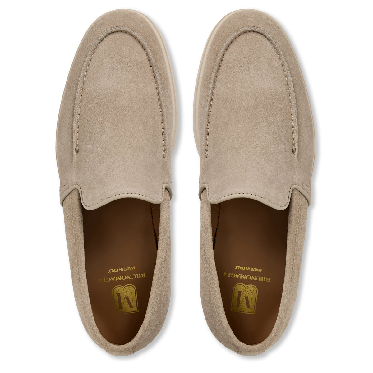 Etna Beige Suede Men | Bruno Magli Smart Buy
