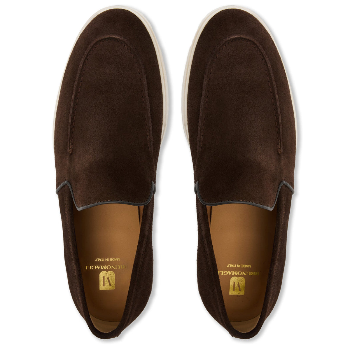 Etna Brown Suede Men | Bruno Magli Latest