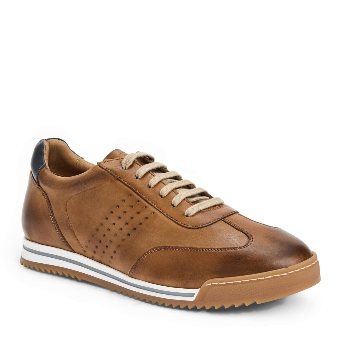 Brozzi Cognac Calf Men | Bruno Magli Signature