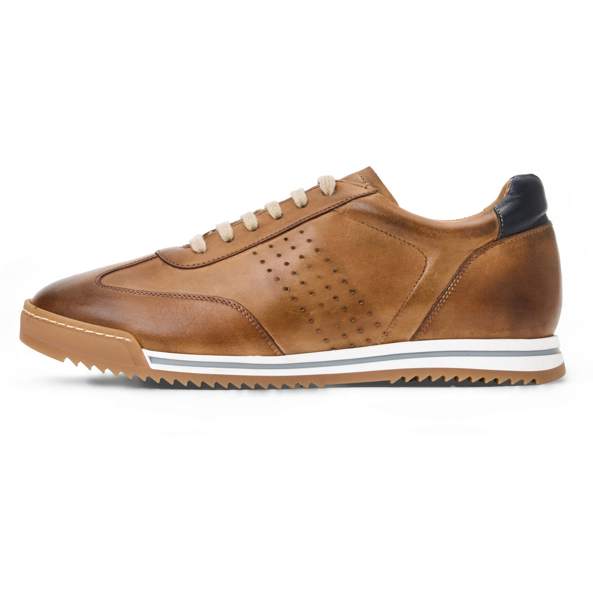 Brozzi Cognac Calf Men | Bruno Magli Signature