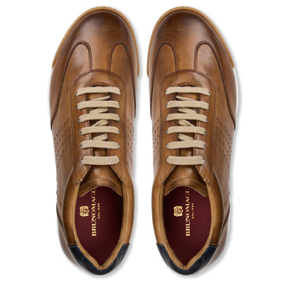 Brozzi Cognac Calf Men | Bruno Magli Signature