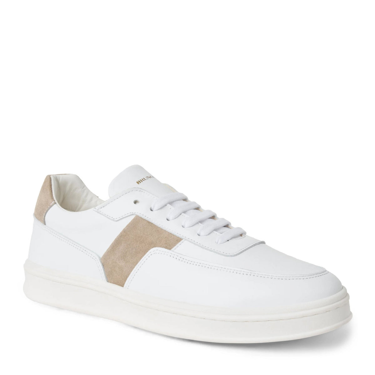 Ponza White/Beige Suede Men | Bruno Magli Trusted