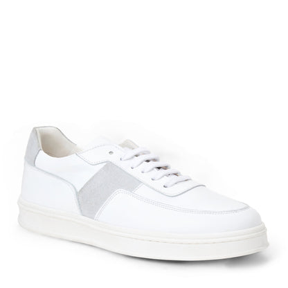 Ponza White/Ice Suede Men | Bruno Magli Hot Sale