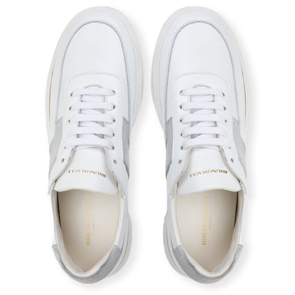 Ponza White/Ice Suede Men | Bruno Magli Hot Sale