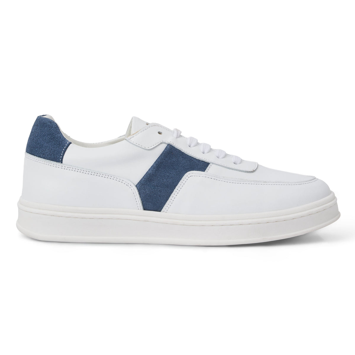 Ponza White/Jeans Suede Men | Bruno Magli New