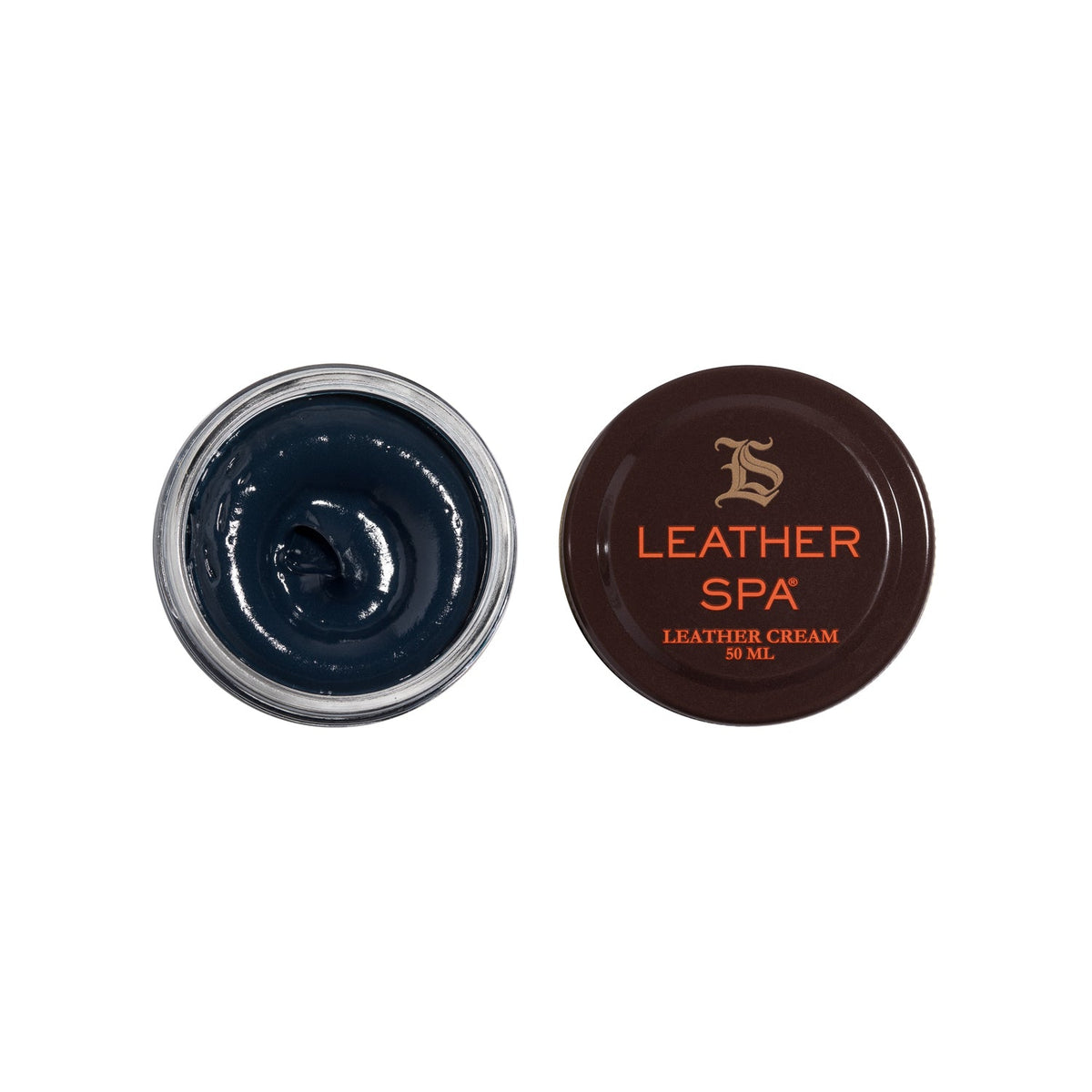 Leather Spa Leather Cream - Navy Blue Men | Bruno Magli Great Value