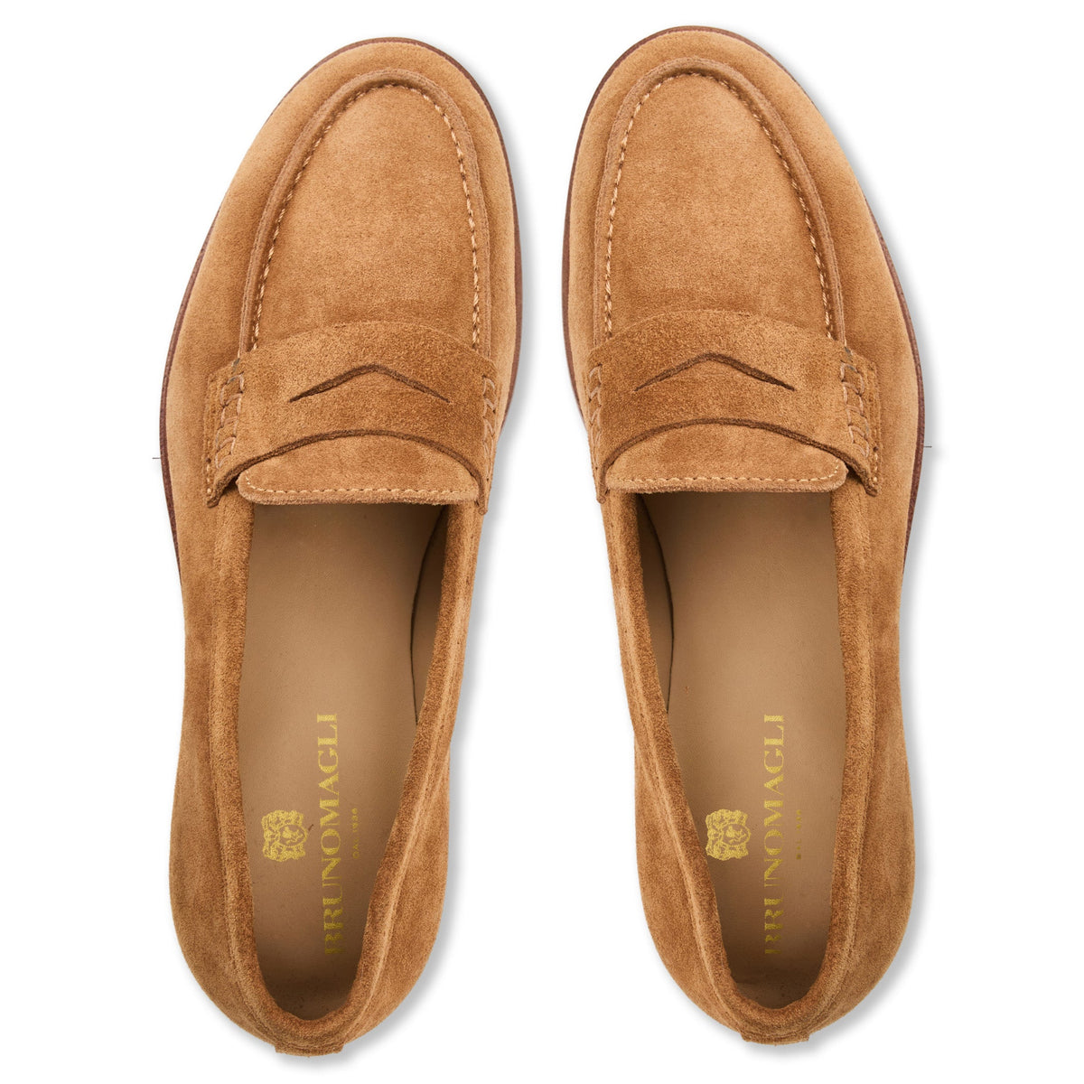 Lixia Cognac Suede Women | Bruno Magli Deals