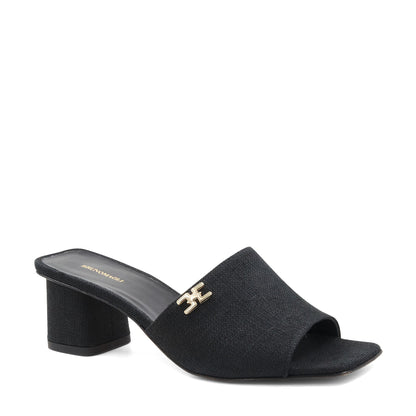 Alessandra Black Linen Women | Bruno Magli Discount