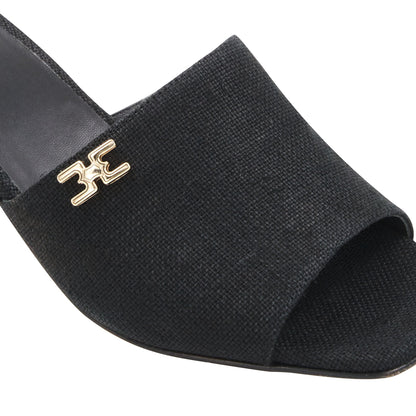 Alessandra Black Linen Women | Bruno Magli Discount