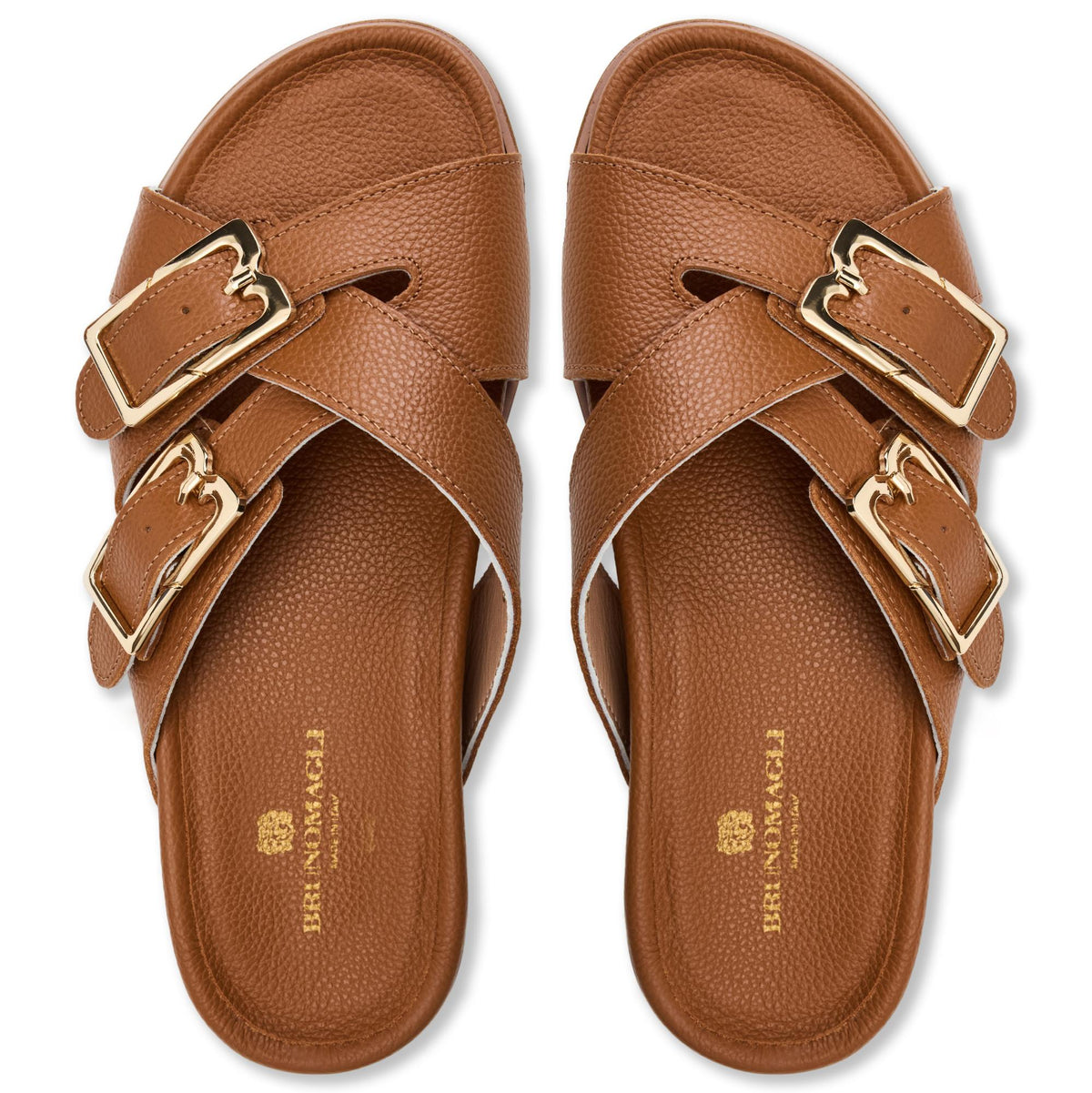 Genesis Cognac Tumbled Women | Bruno Magli Best Seller