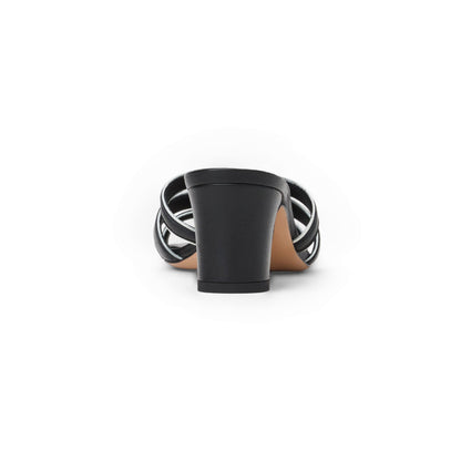 Enora Black Nappa/Bone Women | Bruno Magli Classic