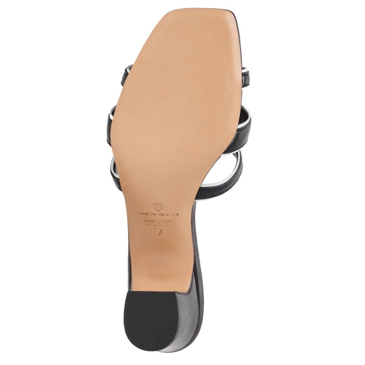 Enora Black Nappa/Bone Women | Bruno Magli Classic