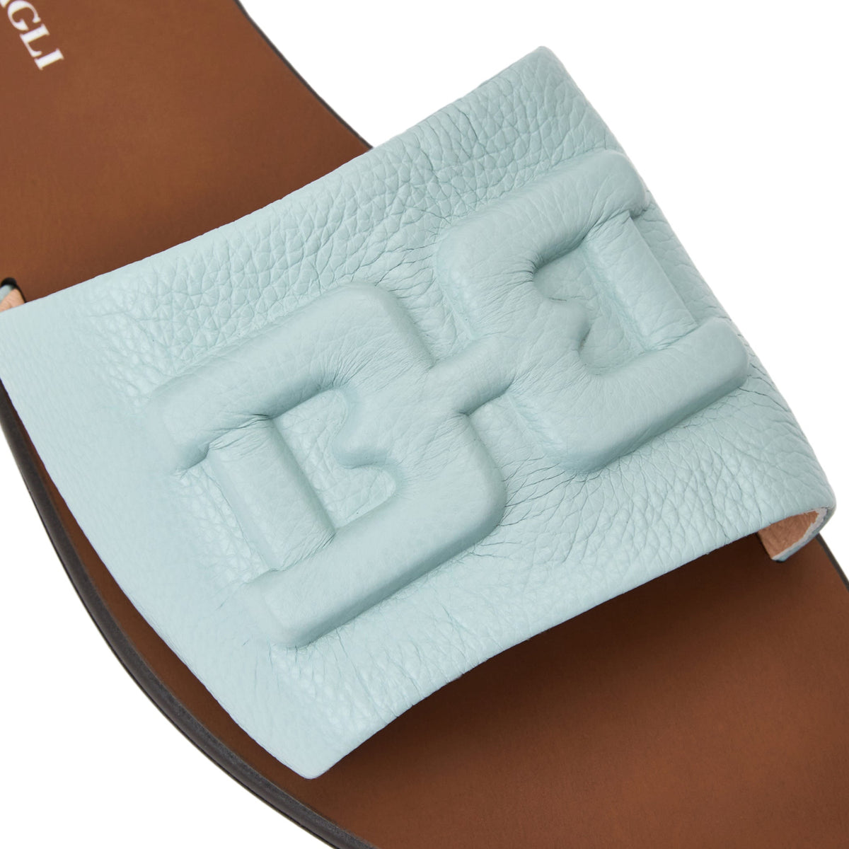Aqua Sky Blue Tumbled Women | Bruno Magli Great Value