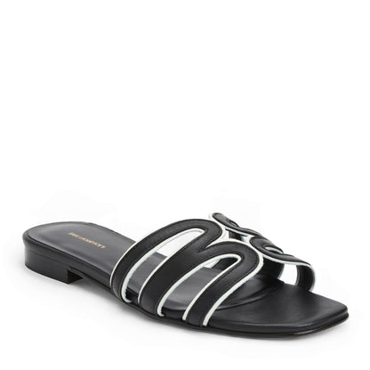 Flore Black Nappa/Bone Women | Bruno Magli Featured