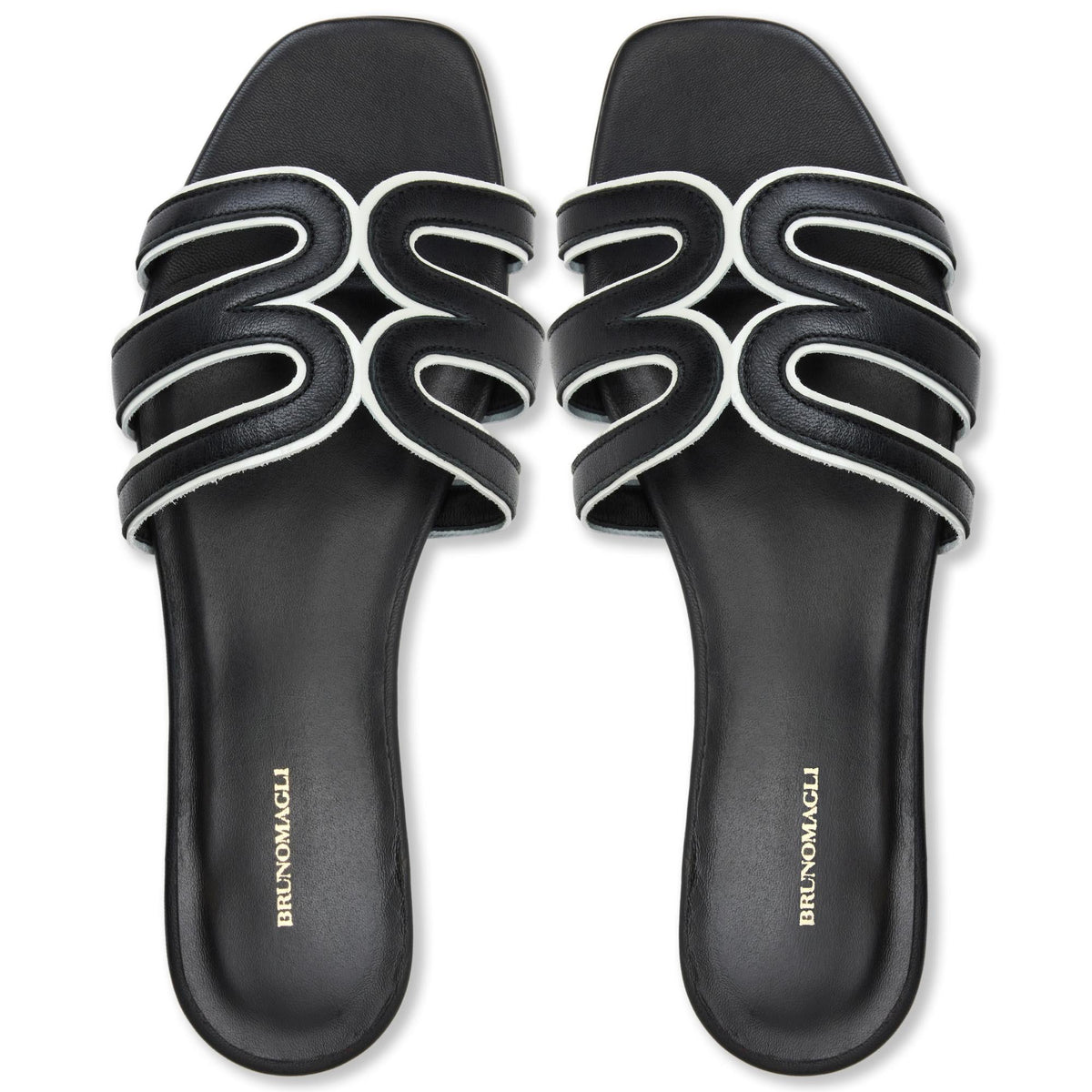 Flore Black Nappa/Bone Women | Bruno Magli Featured