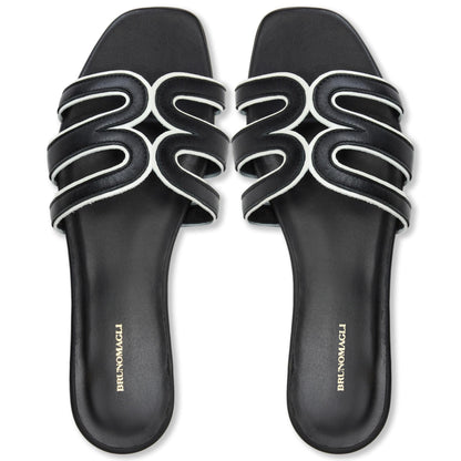 Flore Black Nappa/Bone Women | Bruno Magli Featured