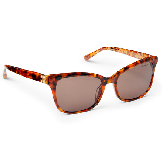 Vales Women's Limited Edition Cat-eye Sunglasses honey tortoise Handbags & Accessories | Bruno Magli New