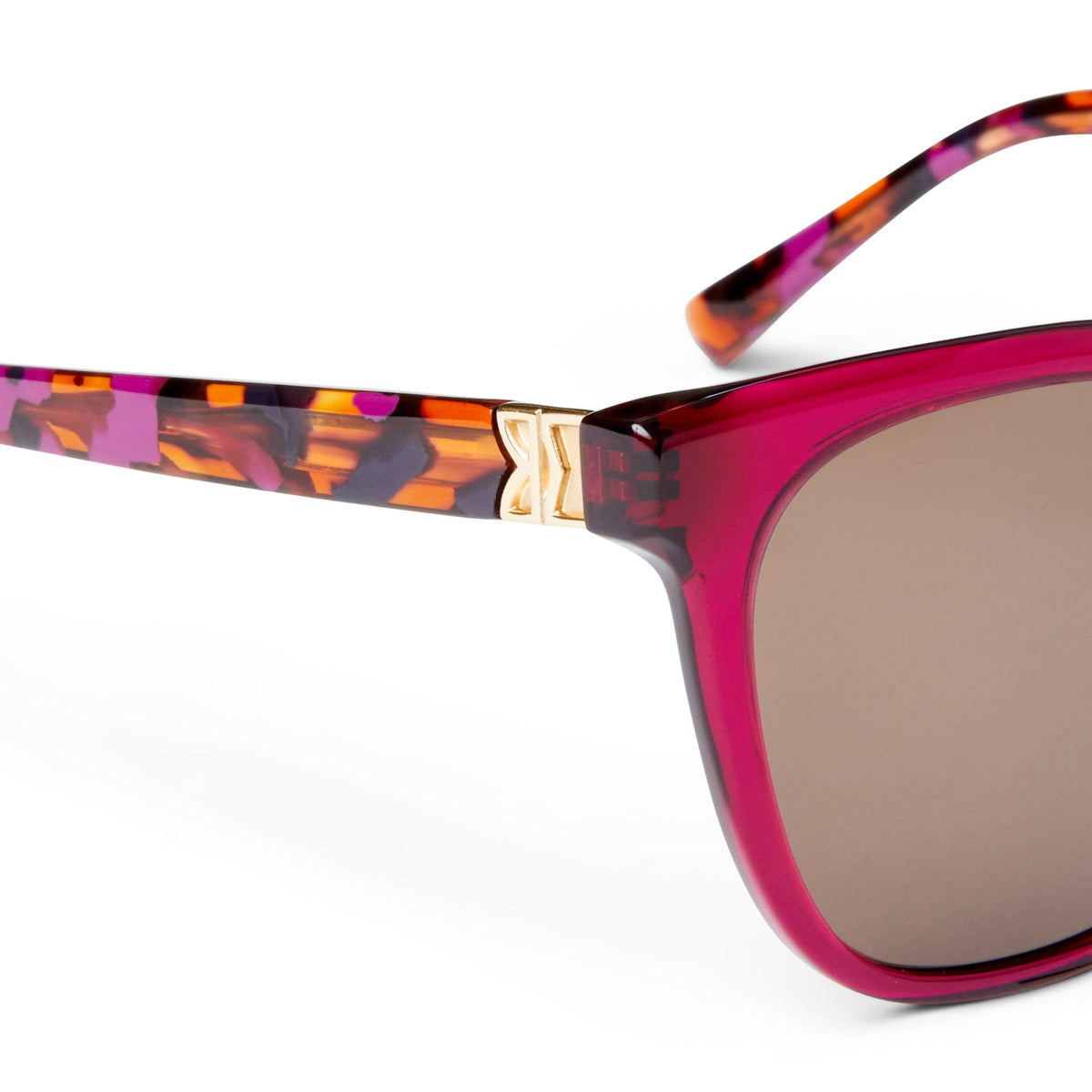 Monas Limited Edition Women's Oversized sunglasses Red Handbags & Accessories | Bruno Magli Signature