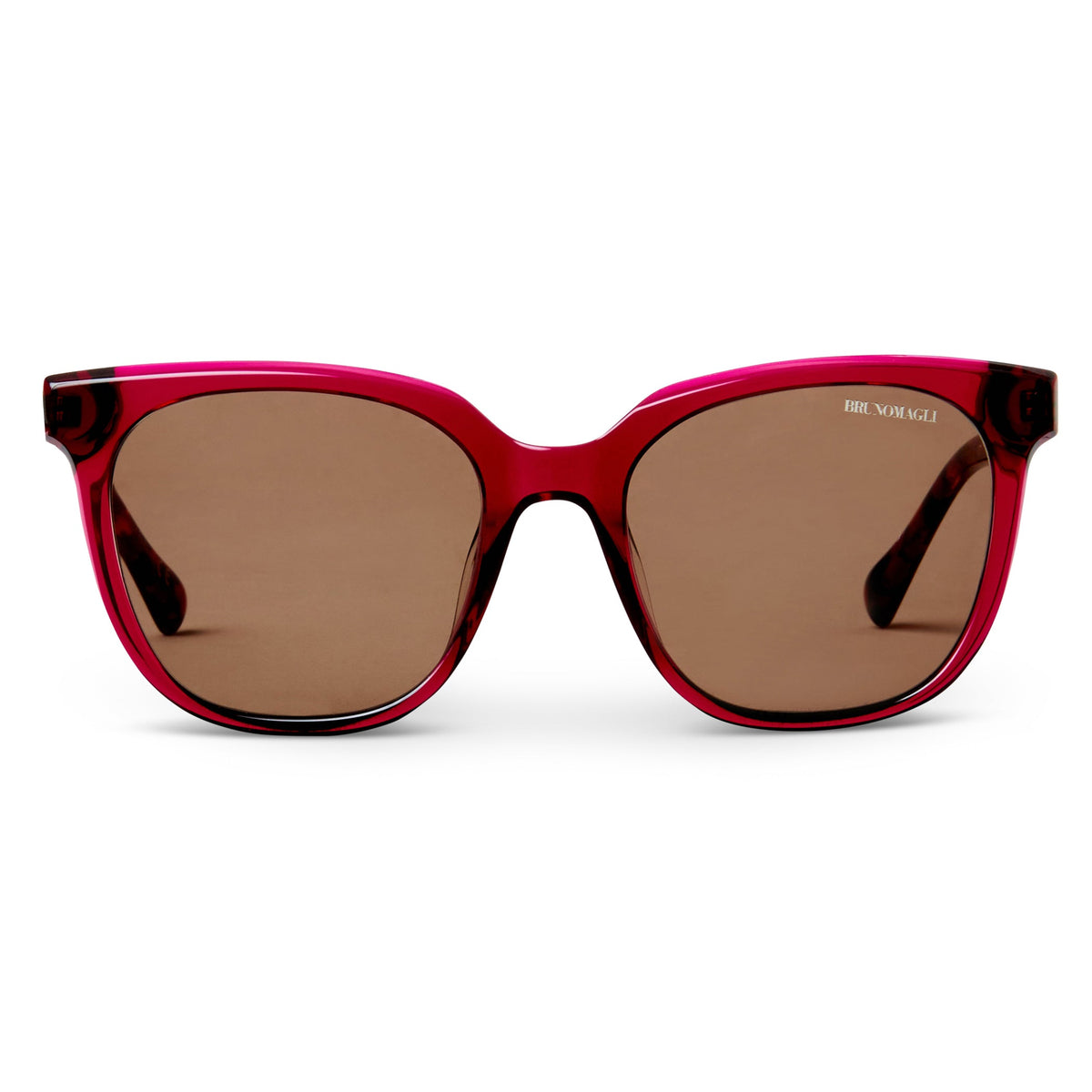 Monas Limited Edition Women's Oversized sunglasses Red Handbags & Accessories | Bruno Magli Signature