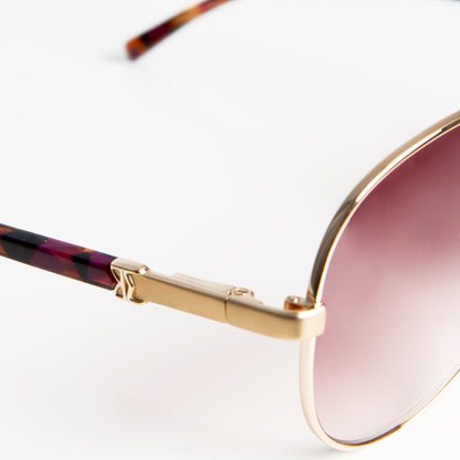 Costa Aviator Sunglasses - Gold Handbags & Accessories | Bruno Magli Everyday