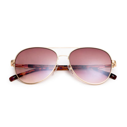 Costa Aviator Sunglasses - Gold Handbags & Accessories | Bruno Magli Everyday