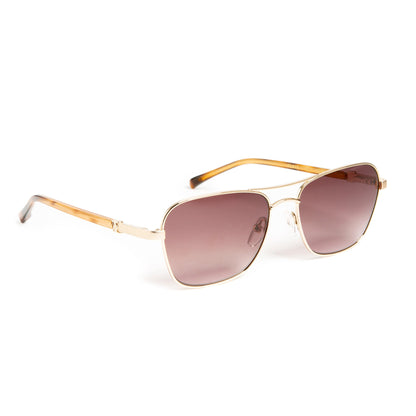 Playa Aviator Sunglasses - Gold Tortoise Handbags & Accessories | Bruno Magli Hot Sale