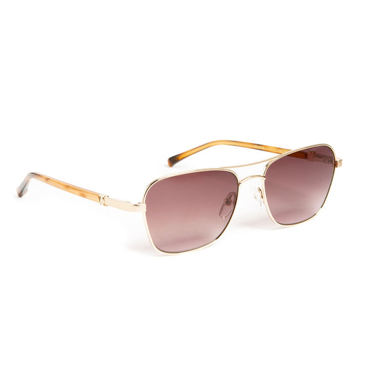 Playa Aviator Sunglasses - Gold Tortoise Handbags & Accessories | Bruno Magli Hot Sale