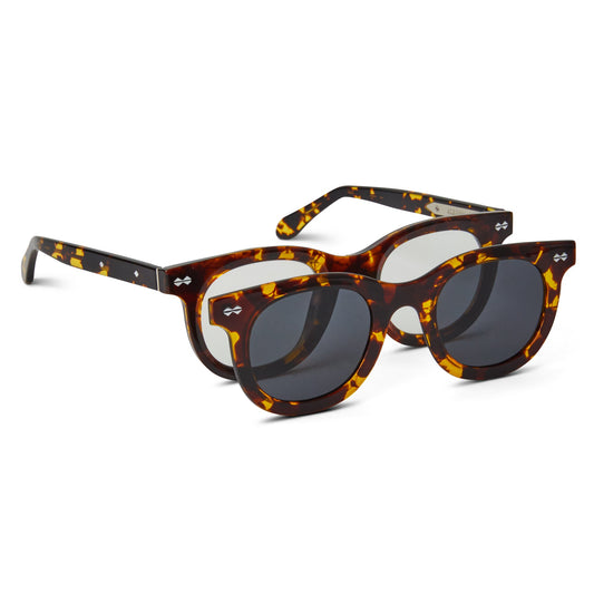 ALESSIA Sunglasses- Tortoise Handbags & Accessories | Bruno Magli Smart Buy