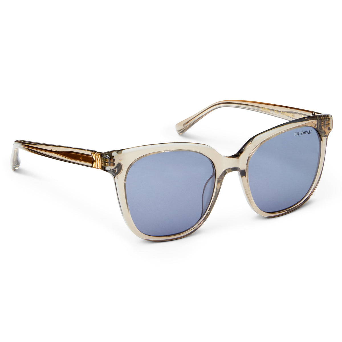 Monas Limited Edition Women's Oversized sunglasses Crystal Nude Handbags & Accessories | Bruno Magli Great Value