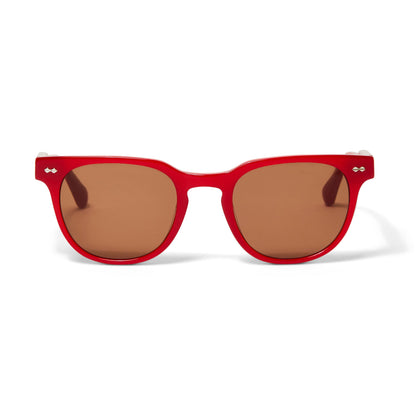 Treviso Sunglasses Red Handbags & Accessories | Bruno Magli Special Offer