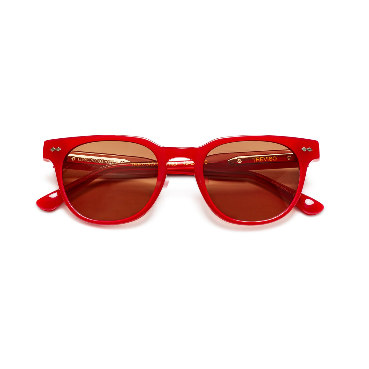 Treviso Sunglasses Red Handbags & Accessories | Bruno Magli Special Offer